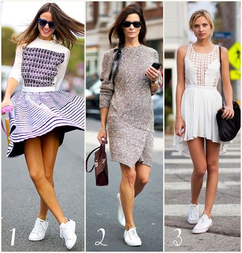 white tennis shoes to wear with dresses|best white sneakers with dresses.